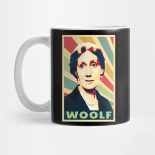 Virginia Woolf Vintage Colors Mug